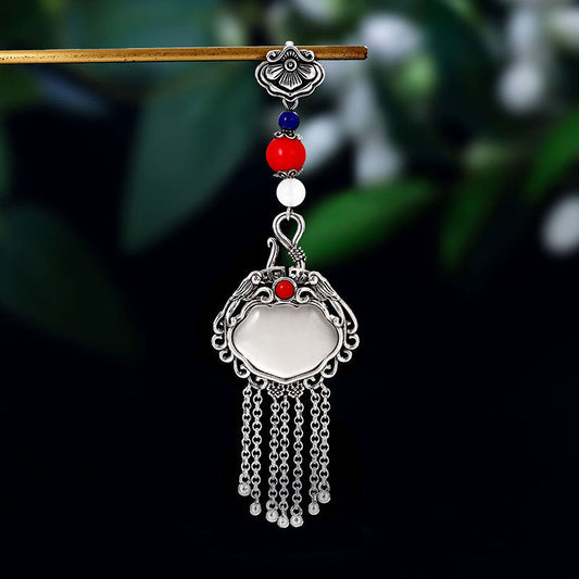 Vintage Handmade Silver Pendant