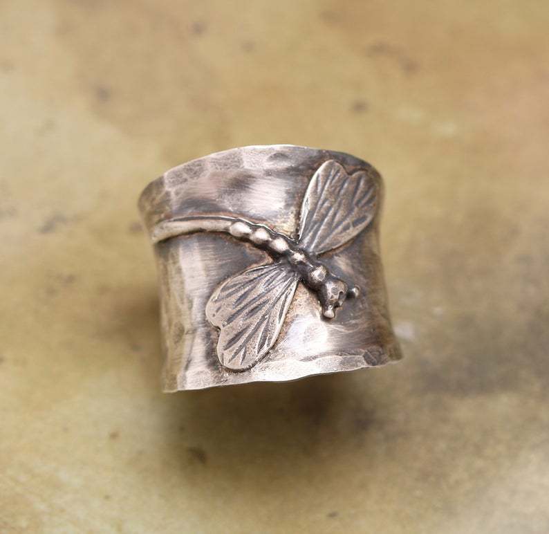 Delicate Artisan Silver Ring