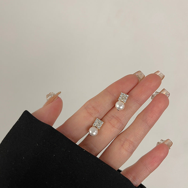Delicate Artisan Pearl Earring