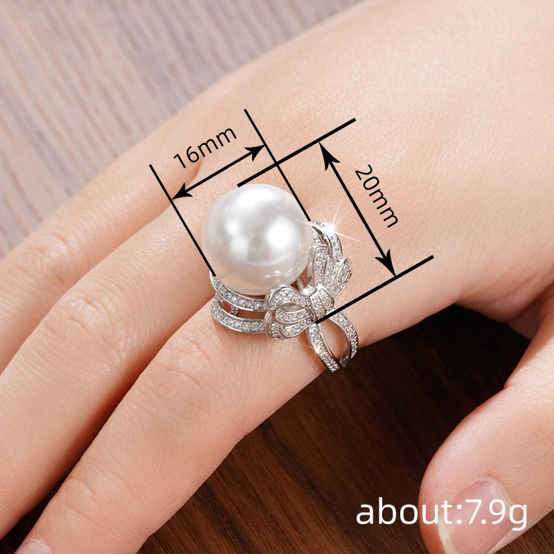 Charming Pearl Ring for Any Occasion