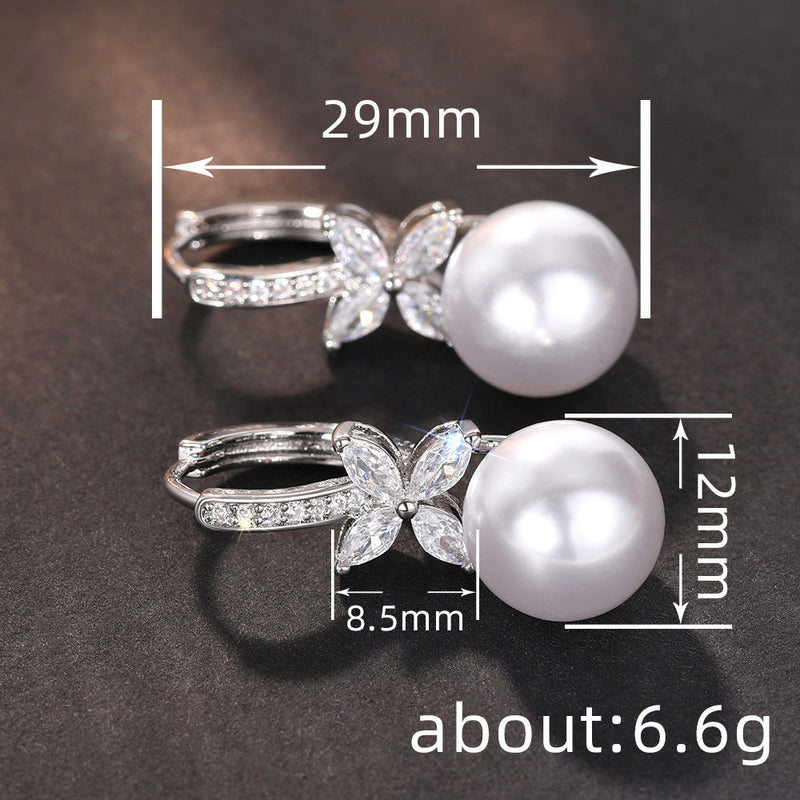 Delicate Artisan Pearl Earring