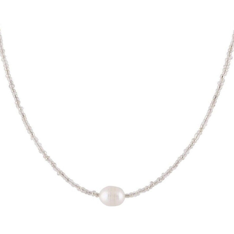 Delicate Artisan Pearl Necklace