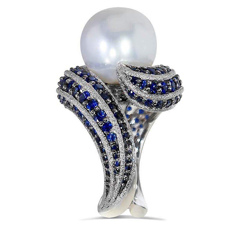 Romantic Pearl Ring for Special Moments