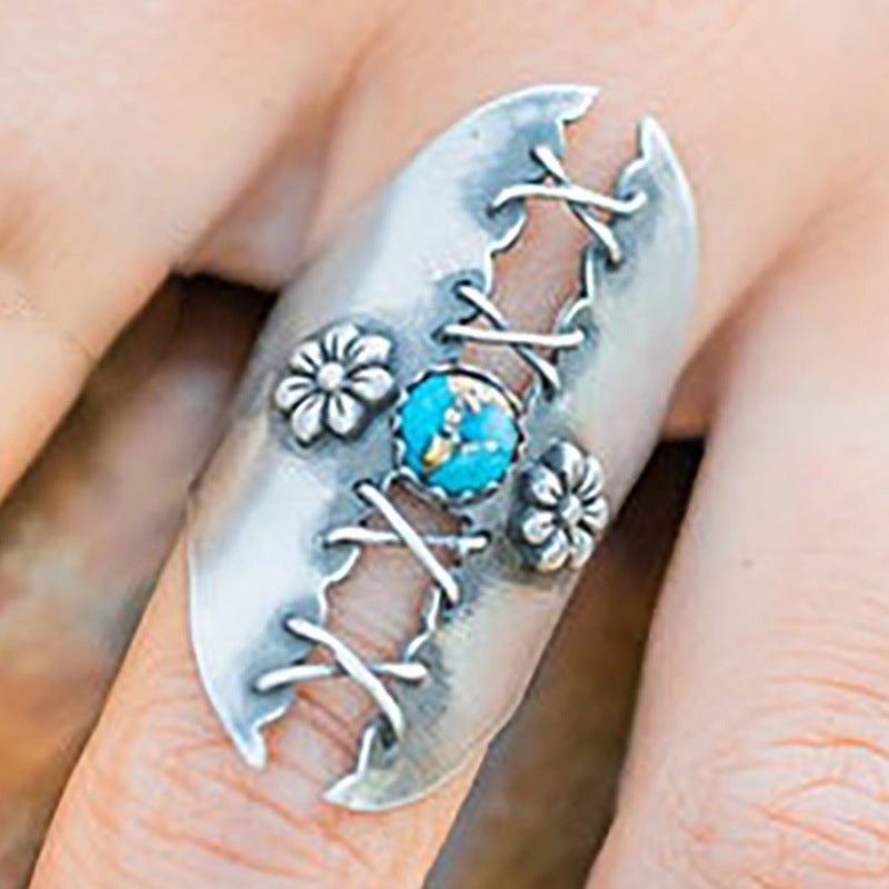 Delicate Artisan Silver Ring