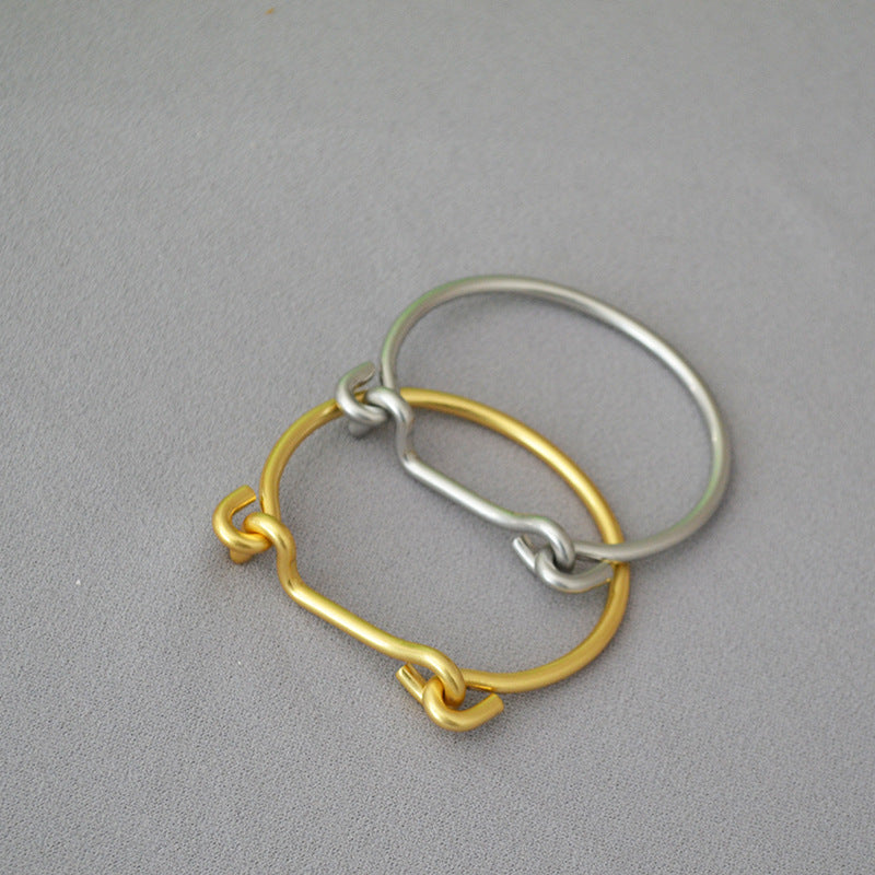 Vintage Handmade Gold Bracelet