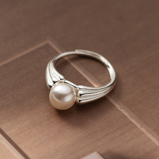 Vintage Handmade Pearl Ring