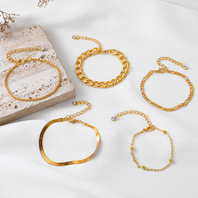 Beautiful Gold Bracelet with Unique Style