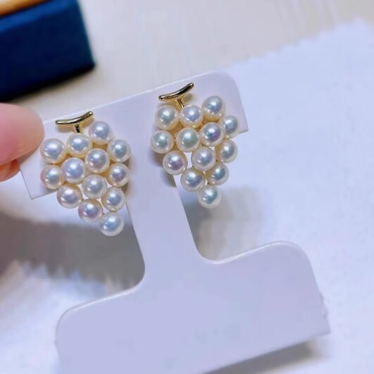 Delicate Artisan Pearl Earring