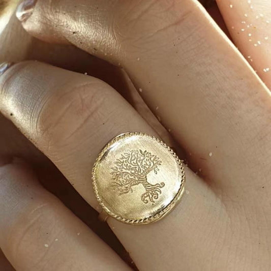 Vintage Handmade Gold Ring