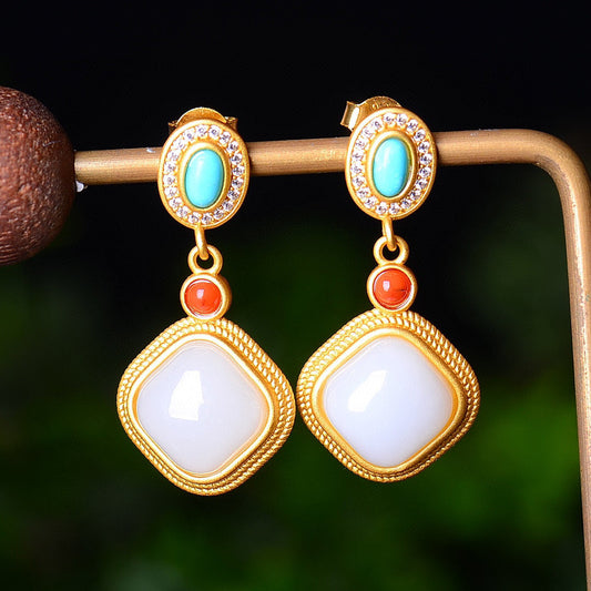 Classic Silver Earring with Timeless Appeal