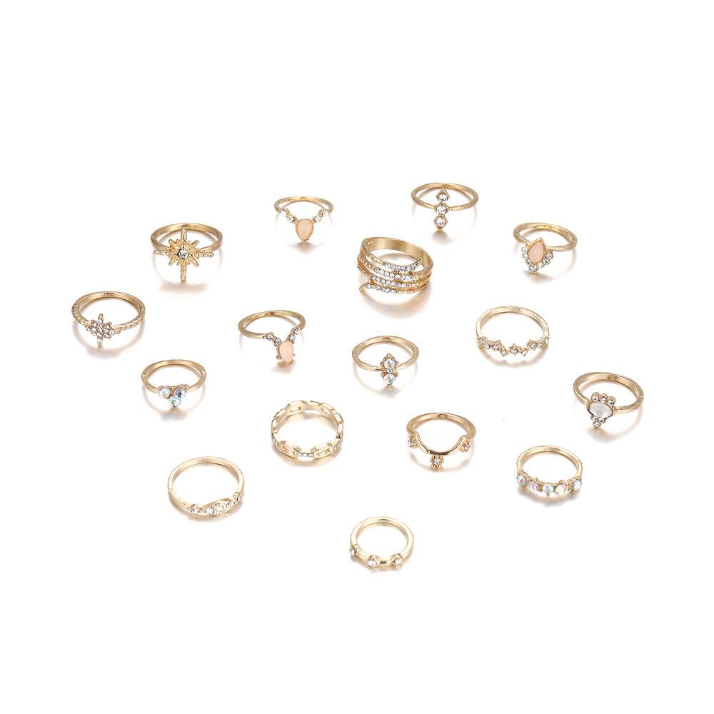 Beautiful Gold Set with Unique Style