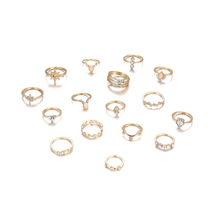 Beautiful Gold Set with Unique Style