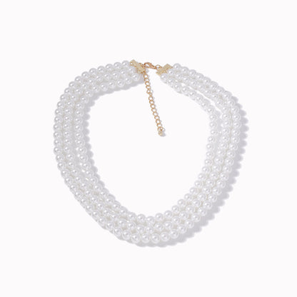 Vintage Handmade Pearl Necklace