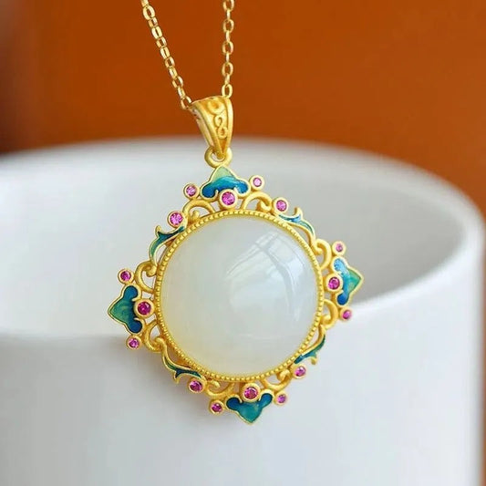Delicate Artisan Silver Pendant