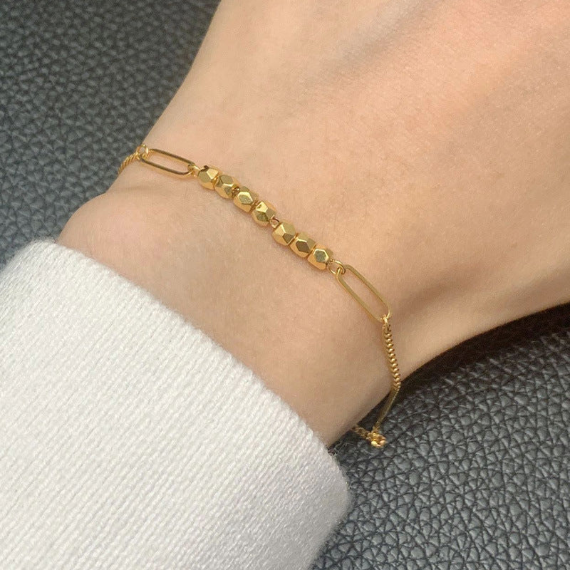Beautiful Gold Bracelet with Unique Style
