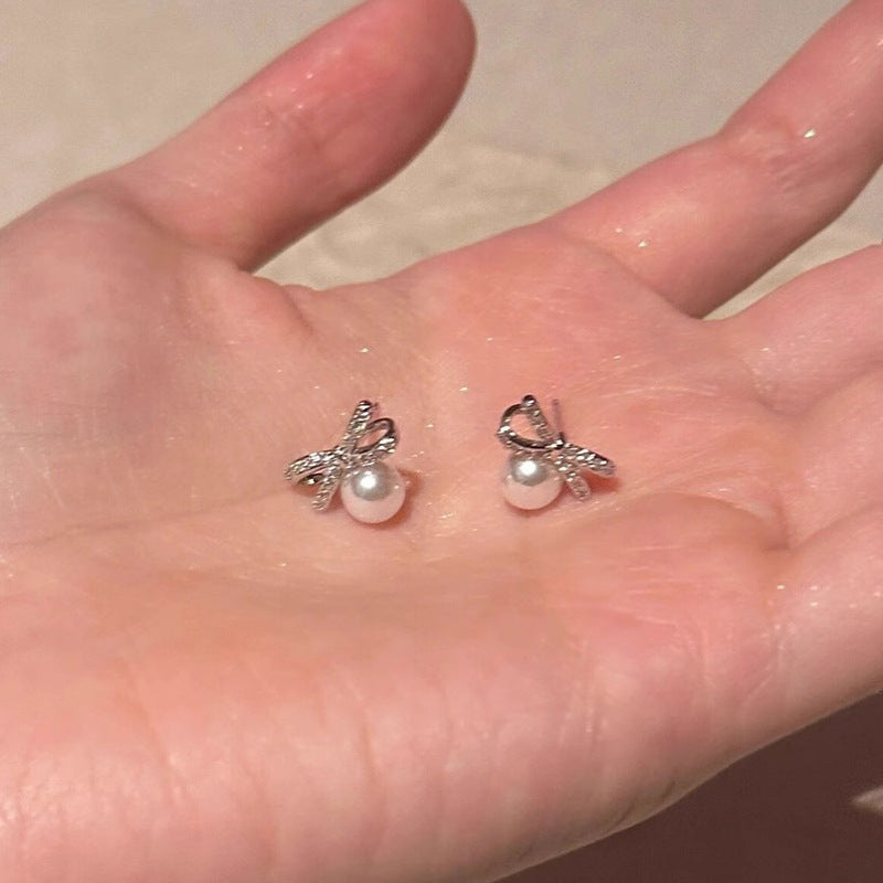 Delicate Artisan Pearl Earring