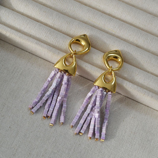 Vintage Handmade Silver Earring