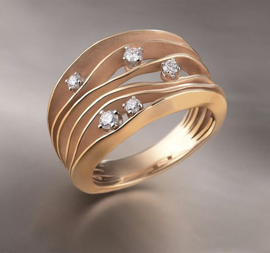 Stunning Gold Ring for Daily Wear
