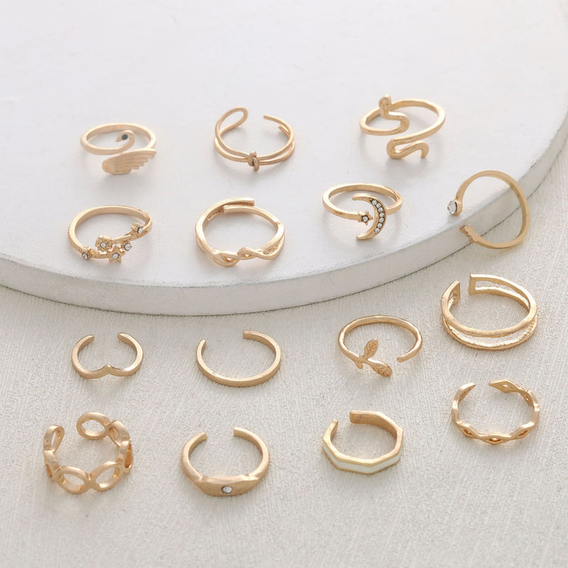 Delicate Artisan Gold Ring