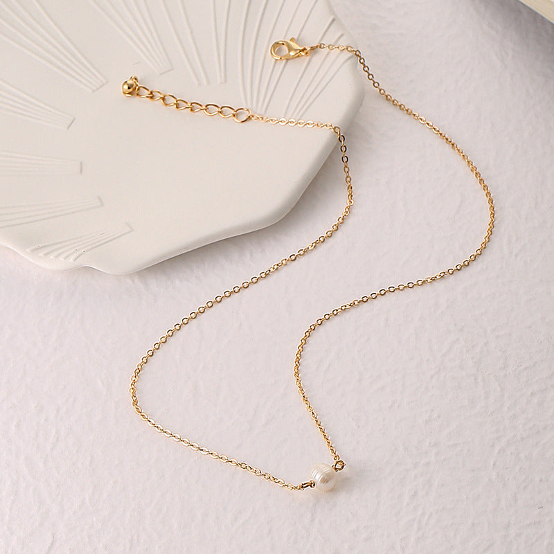 Vintage Handmade Pearl Necklace
