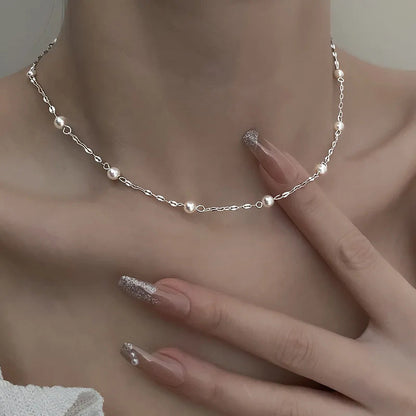 Beautiful Pearl Necklace with Unique Style