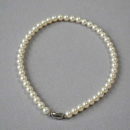 Vintage Handmade Pearl Necklace