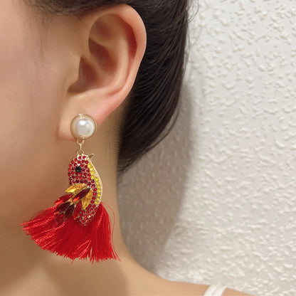 Delicate Artisan Pearl Earring