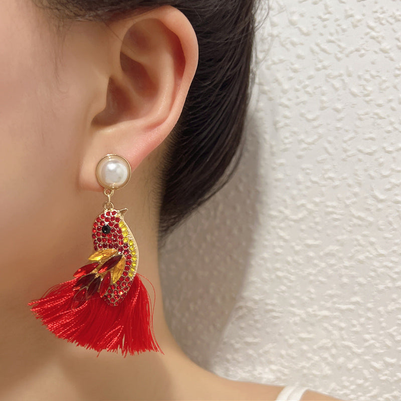 Delicate Artisan Pearl Earring