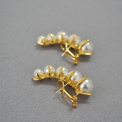 Vintage Handmade Pearl Earring