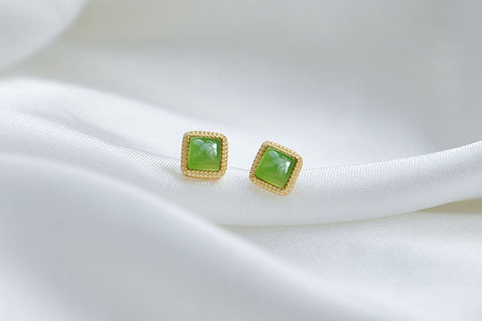 Delicate Artisan Gold Earring