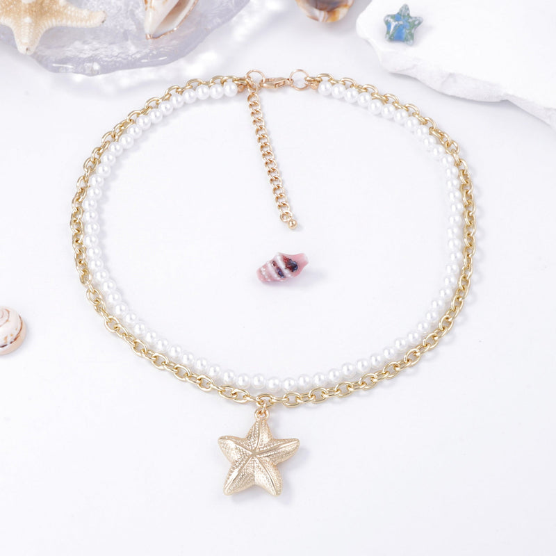 Vintage Handmade Pearl Necklace