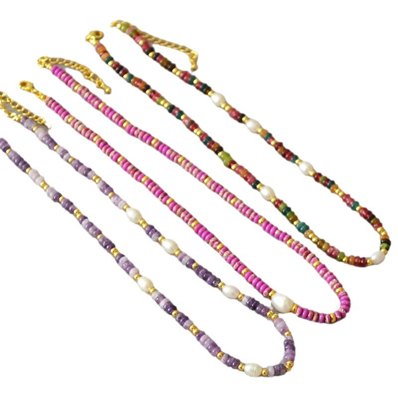 Vintage Handmade Pearl Necklace