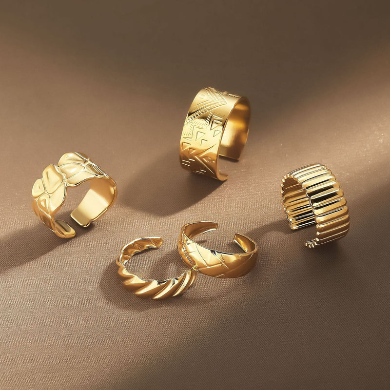 Beautiful Gold Ring with Unique Style
