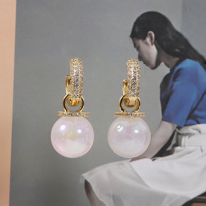 Delicate Artisan Pearl Earring