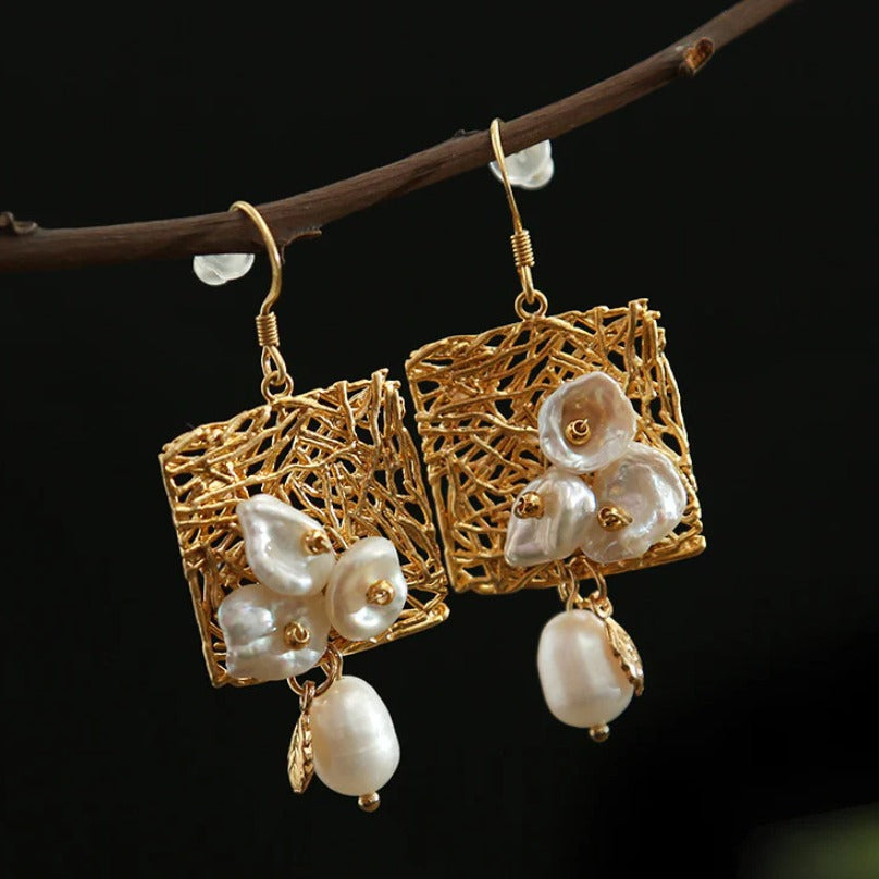 Stunning Pearl Earring for Daily Wear