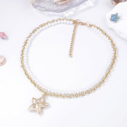 Vintage Handmade Pearl Necklace