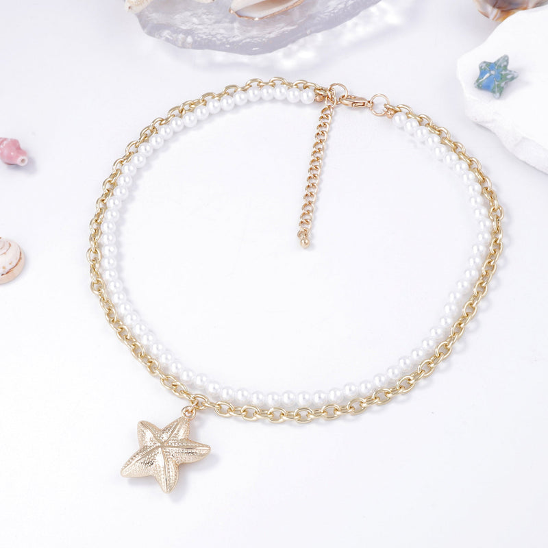 Vintage Handmade Pearl Necklace