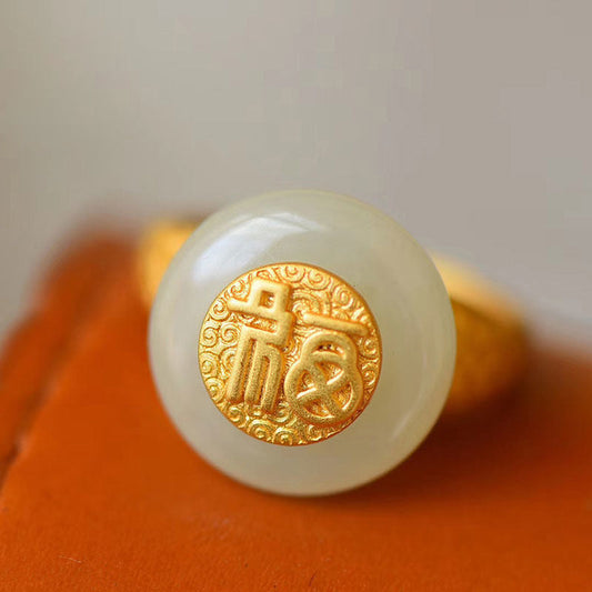 Romantic Gold Ring for Special Moments