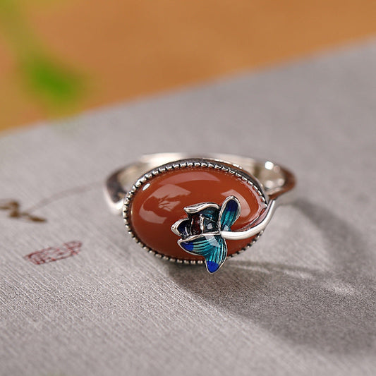 Delicate Artisan Gold Ring