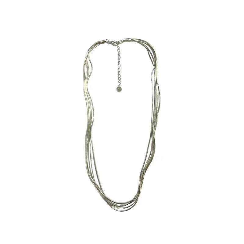 Delicate Artisan Silver Necklace
