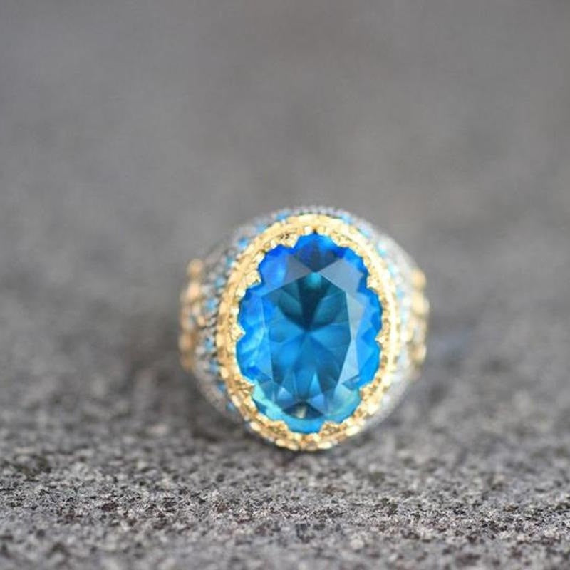 Delicate Artisan Gold Ring