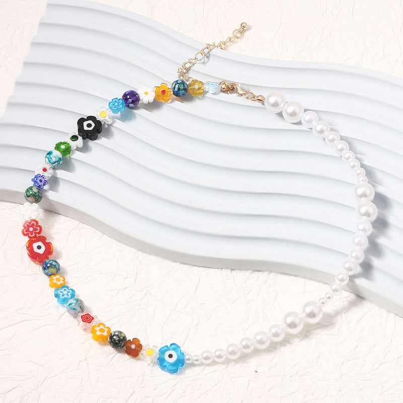 Delicate Artisan Pearl Necklace