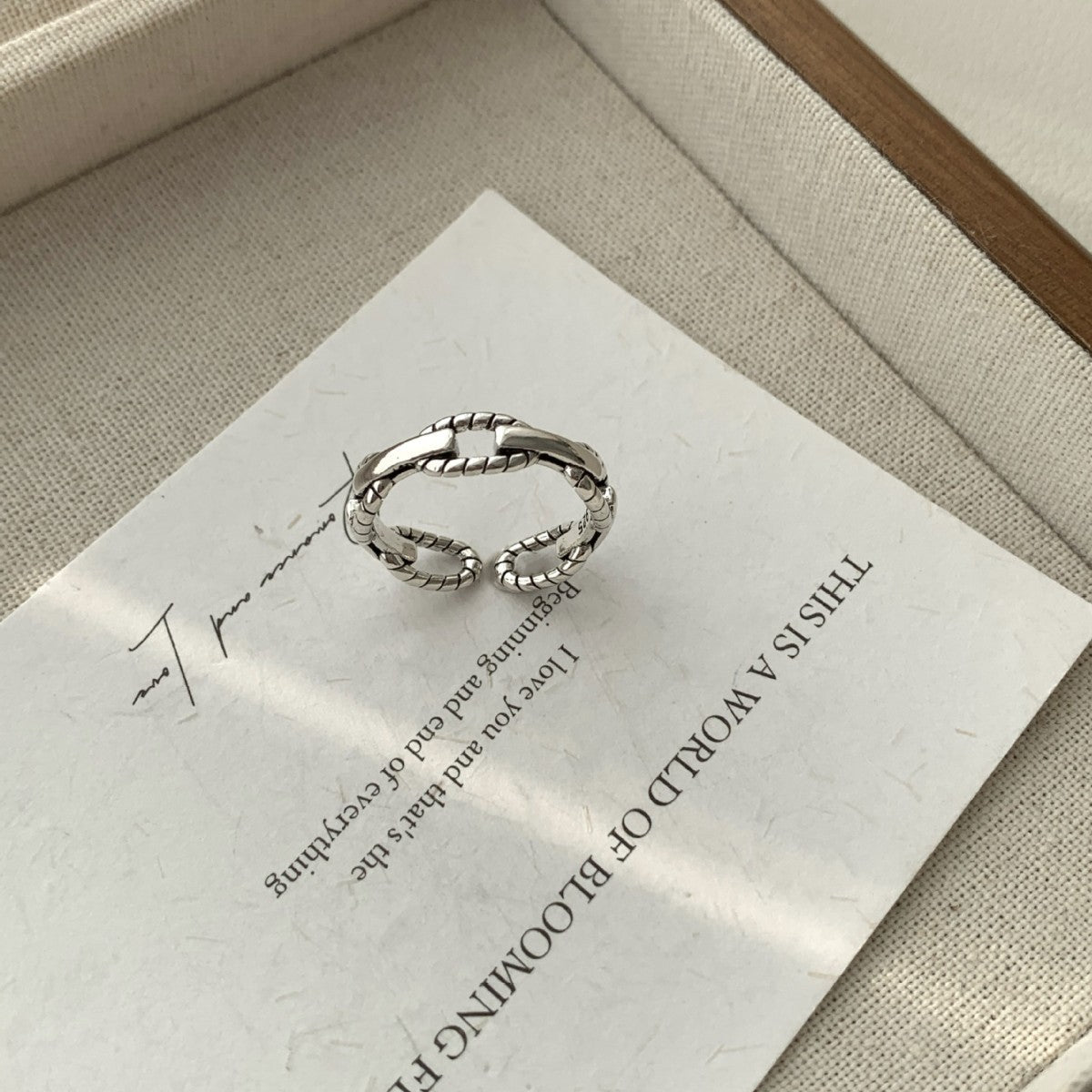 Beautiful Ring with Unique Style