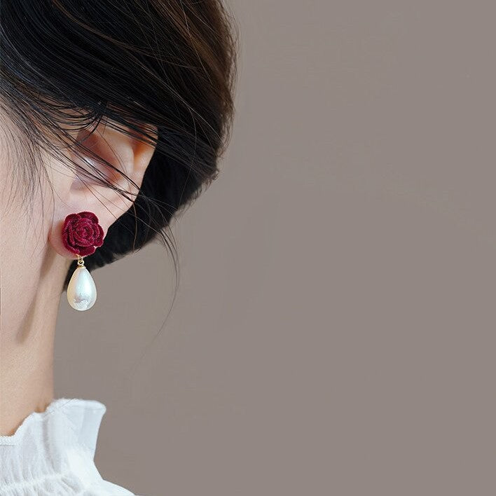 Vintage Handmade Pearl Earring