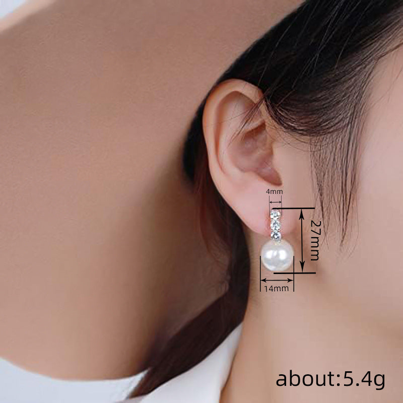 Vintage Handmade Pearl Earring