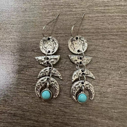 Delicate Artisan Silver Earring