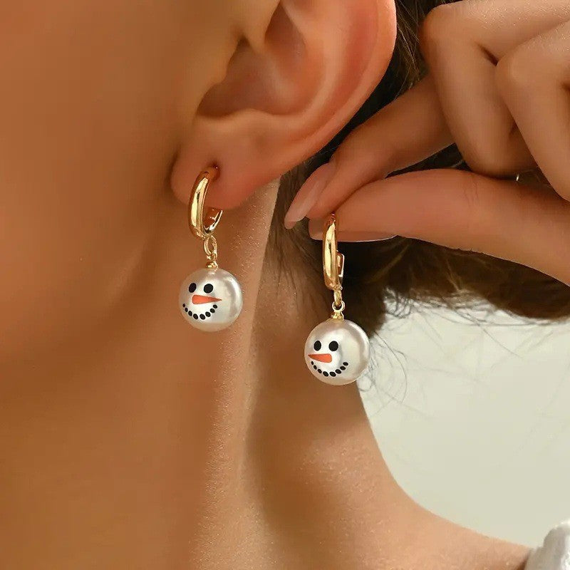 Delicate Artisan Pearl Earring