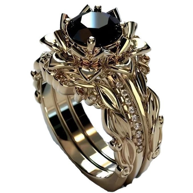 Beautiful Gold Set with Unique Style