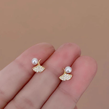 Delicate Artisan Pearl Earring