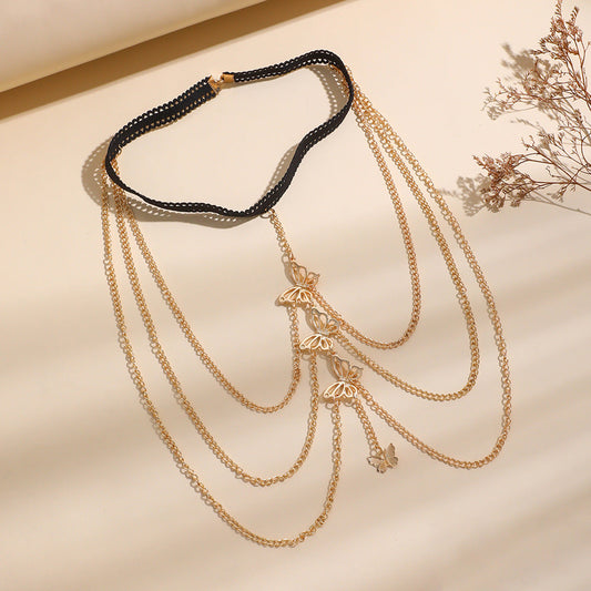 Delicate Artisan Gold Chain